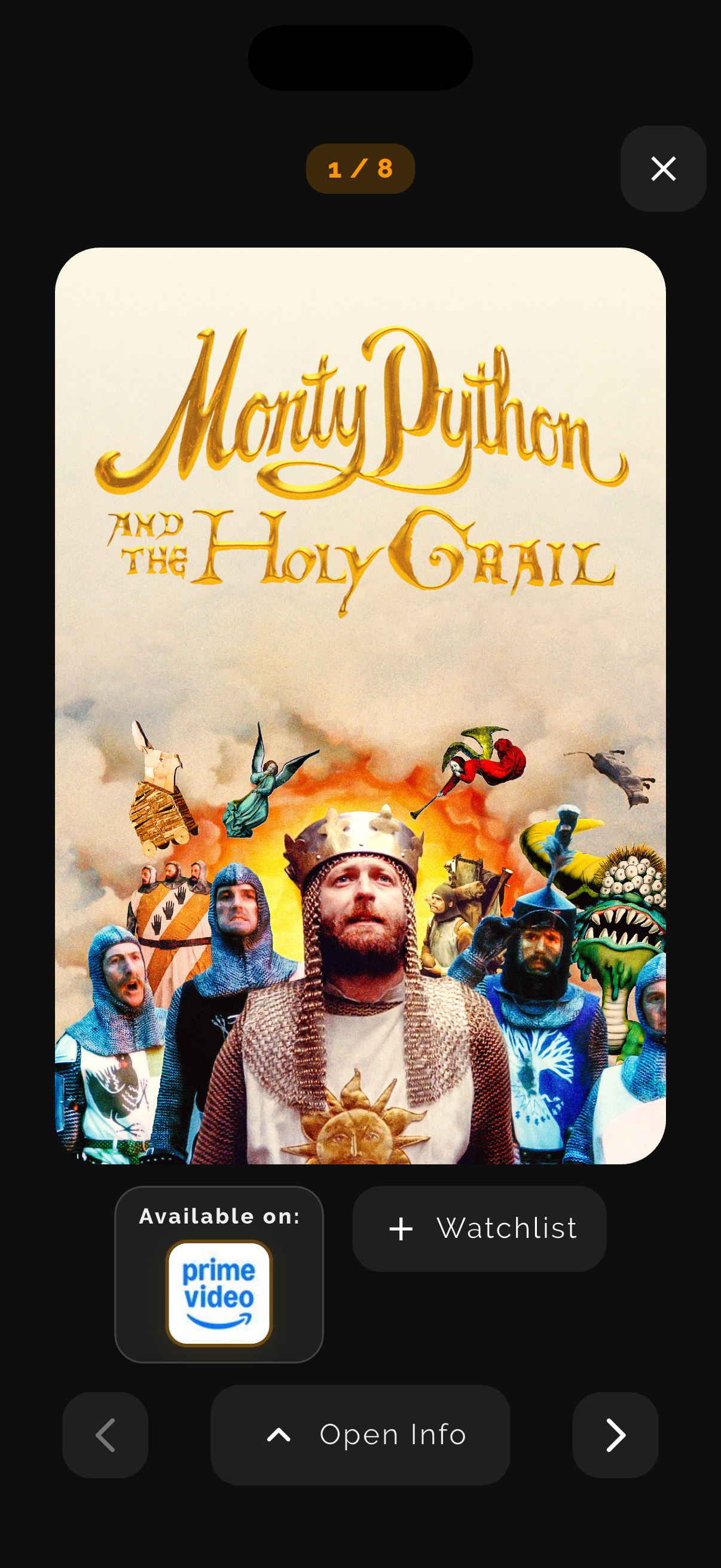 Watch Next App Screenshot